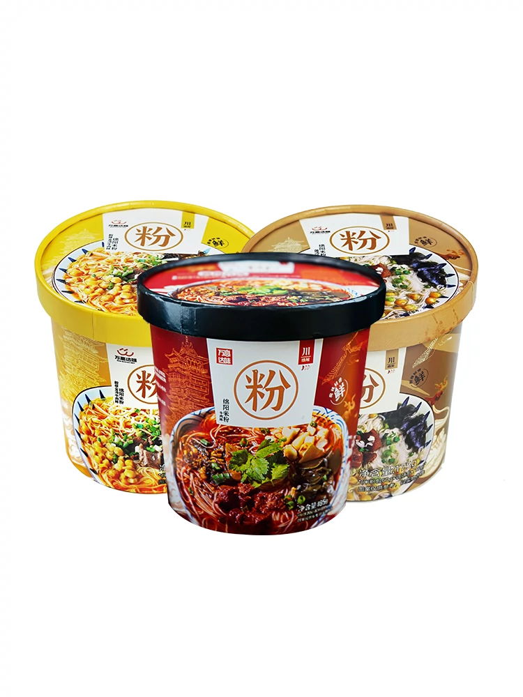 绵阳米粉桶装,冲泡米粉,桶装速食,米粉代工